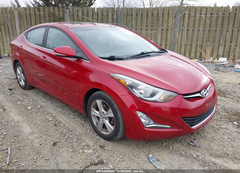 2016 HYUNDAI ELANTRA VALUE EDITION VIN: KMHDH4AE0GU588220