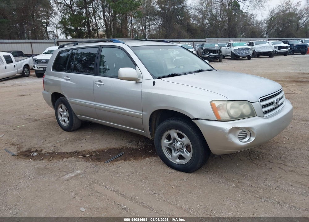 2002 TOYOTA HIGHLANDER V6 VIN: JTEGF21A720039828