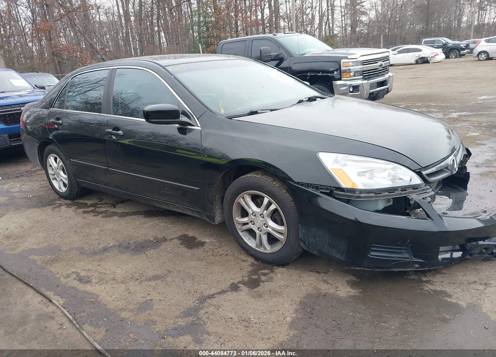 2007 HONDA ACCORD 2.4 EX VIN: 1HGCM56847A066231