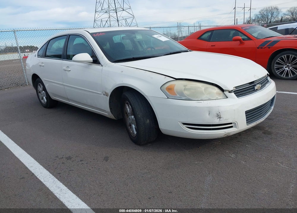 2007 CHEVROLET IMPALA LT VIN: 2G1WT58N579358055
