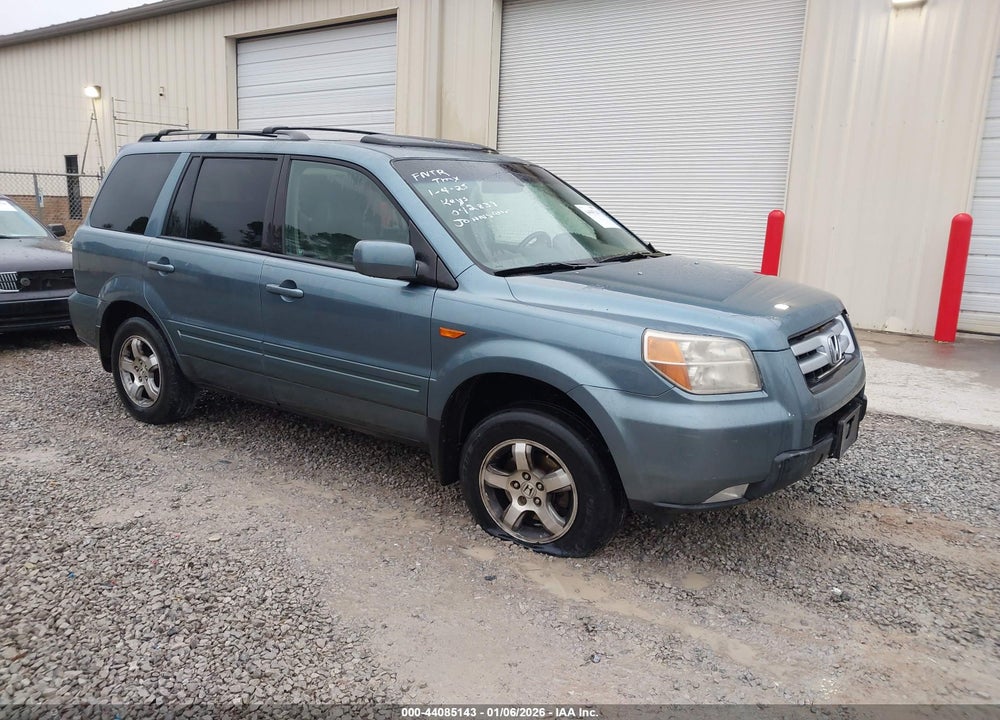 2007 HONDA PILOT EX-L VIN: 5FNYF28507B042838
