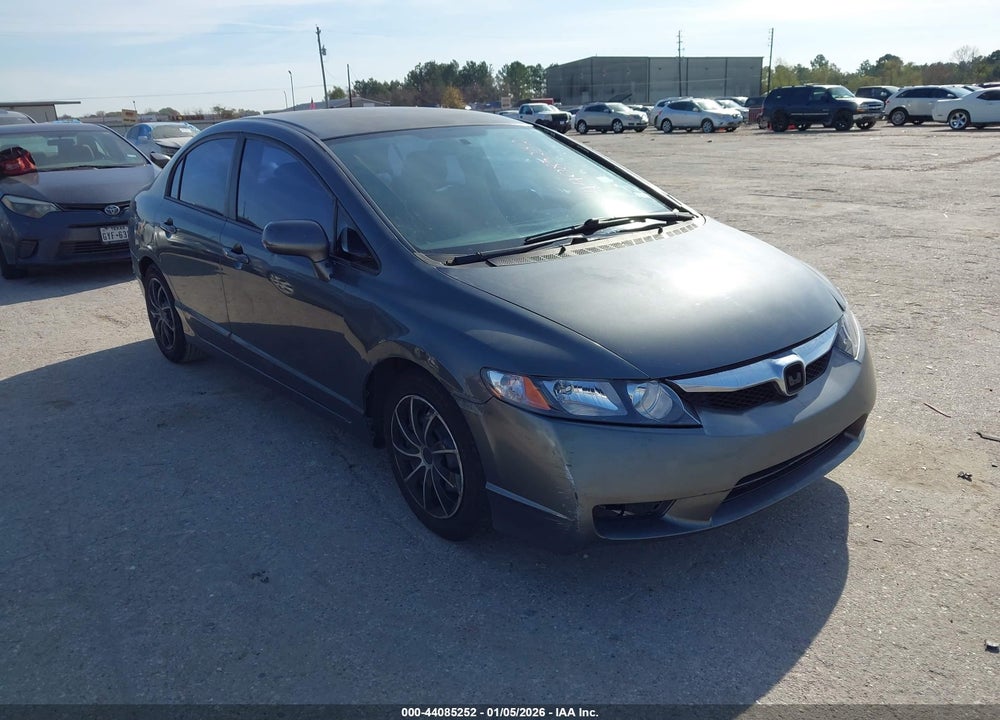 2009 HONDA CIVIC LX VIN: 2HGFA16589H303635