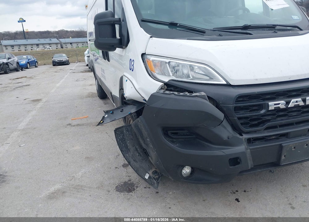 2023 RAM PROMASTER 2500 HIGH ROOF 159 WB VIN: 3C6LRVDG5PE510831