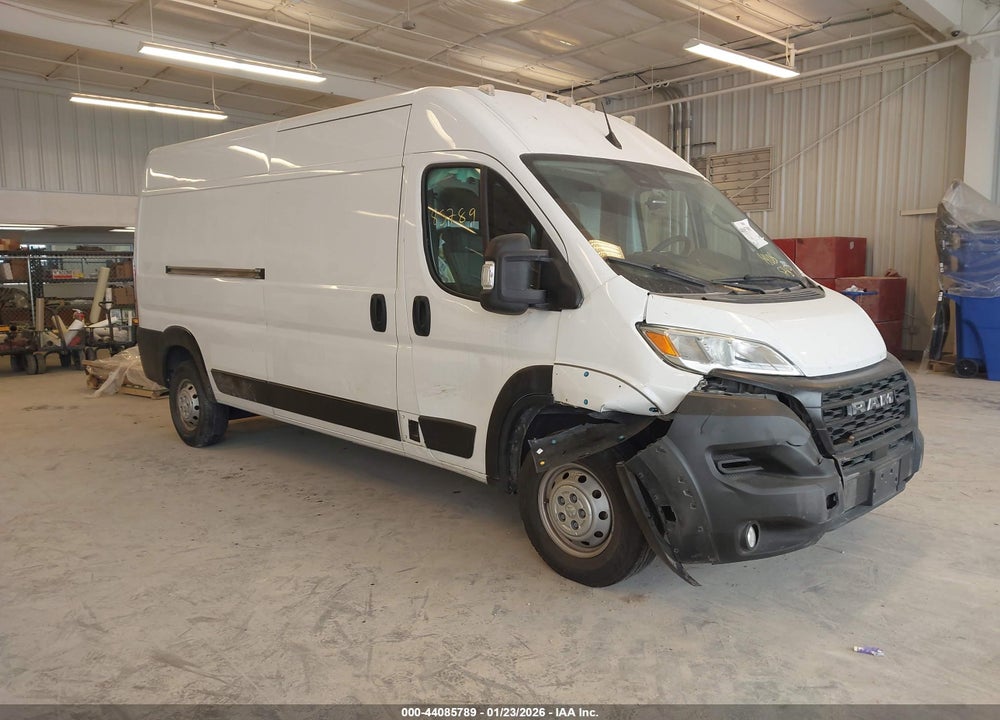 2023 RAM PROMASTER 2500 HIGH ROOF 159 WB VIN: 3C6LRVDG5PE510831