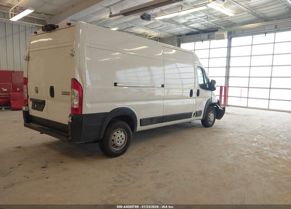 2023 RAM PROMASTER 2500 HIGH ROOF 159 WB VIN: 3C6LRVDG5PE510831