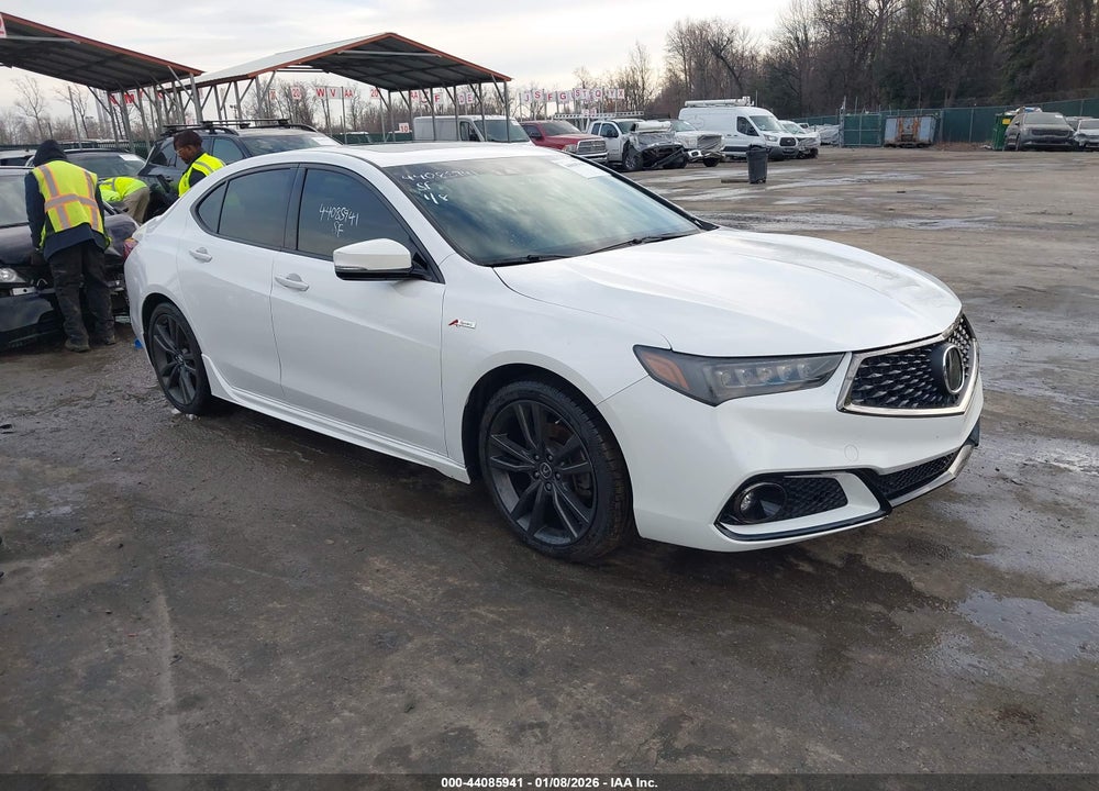 2020 ACURA TLX A-SPEC/A-SPEC W/RED LEATHER VIN: 19UUB2F60LA004214