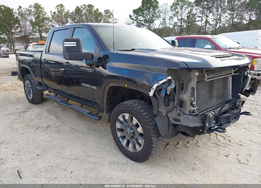 2022 CHEVROLET SILVERADO 2500HD 4WD  STANDARD BED CUSTOM VIN: 2GC4YME73N1203127