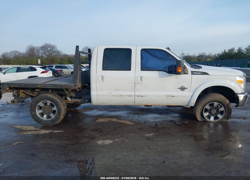 2011 FORD F-350 LARIAT VIN: 1FT8W3BT7BEA59756