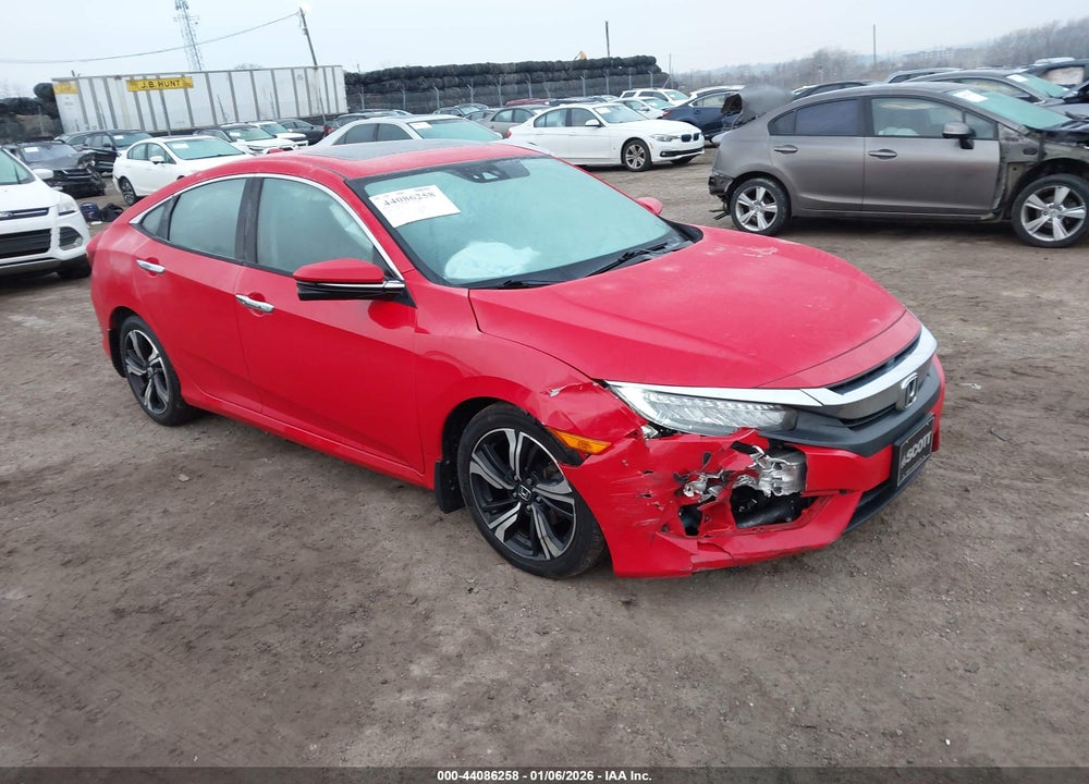 2016 HONDA CIVIC TOURING VIN: 2HGFC1F92GH632230