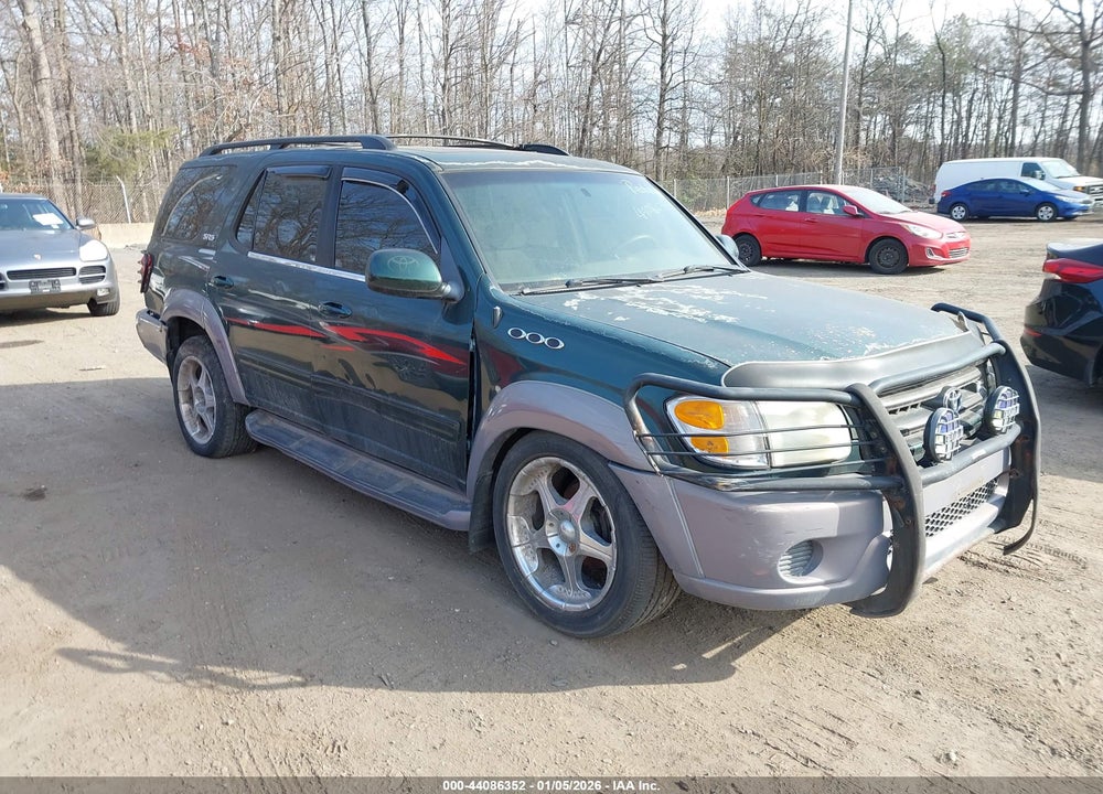2001 TOYOTA SEQUOIA SR5 V8 VIN: 5TDBT44A91S018974
