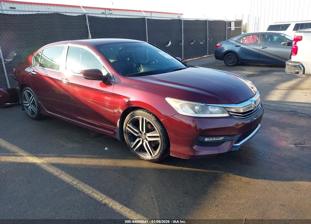 2017 HONDA ACCORD SPORT VIN: 1HGCR2F54HA143574