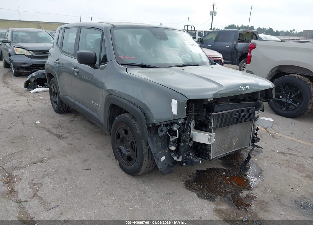 2022 JEEP RENEGADE SPORT FWD VIN: ZACNJCA1XNPN95983