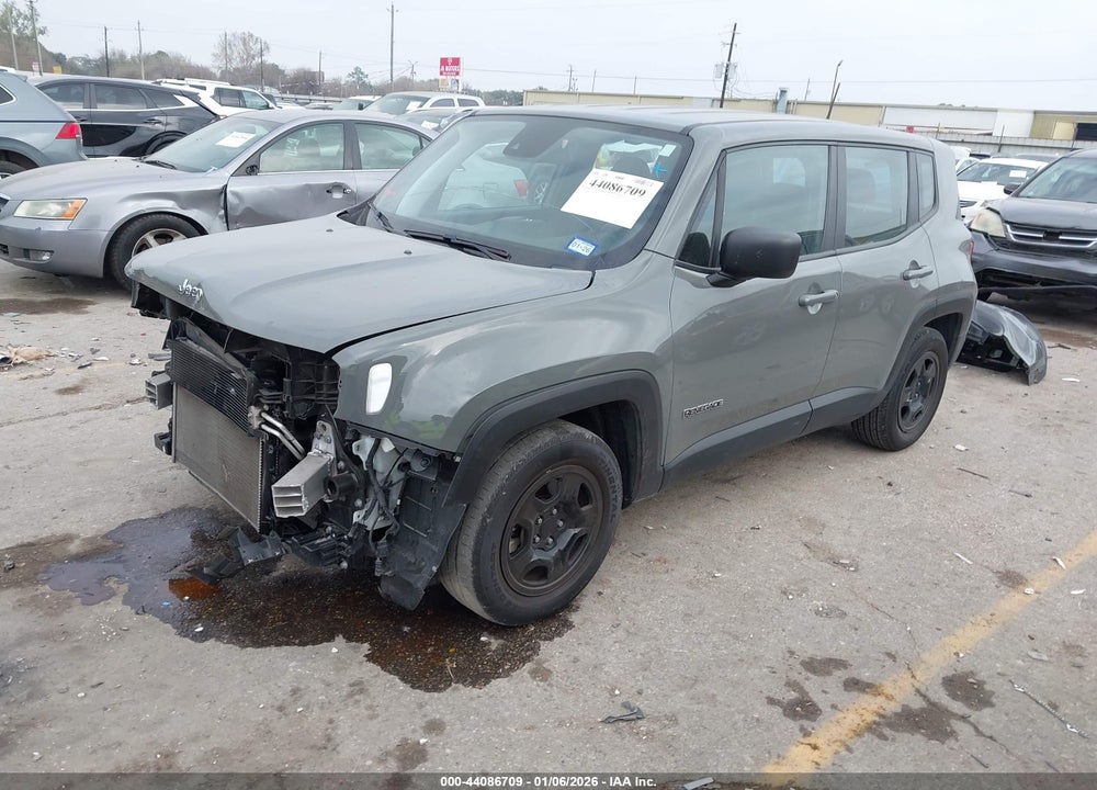 2022 JEEP RENEGADE SPORT FWD VIN: ZACNJCA1XNPN95983