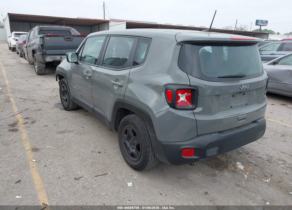 2022 JEEP RENEGADE SPORT FWD VIN: ZACNJCA1XNPN95983