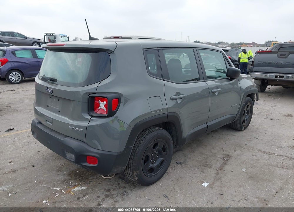 2022 JEEP RENEGADE SPORT FWD VIN: ZACNJCA1XNPN95983