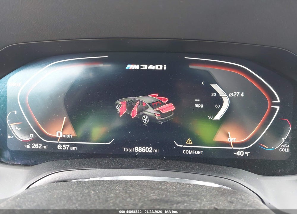 2021 BMW 3 SERIES M340I VIN: 3MW5U7J06M8B92311