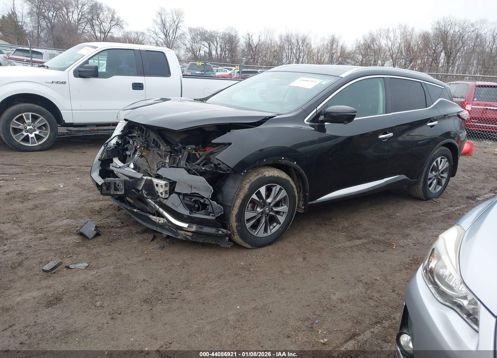 2016 NISSAN MURANO SL VIN: 5N1AZ2MH2GN164526