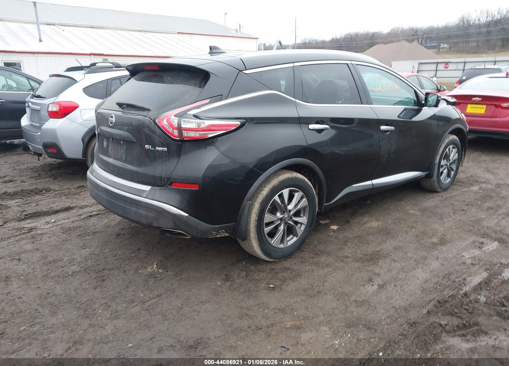 2016 NISSAN MURANO SL VIN: 5N1AZ2MH2GN164526