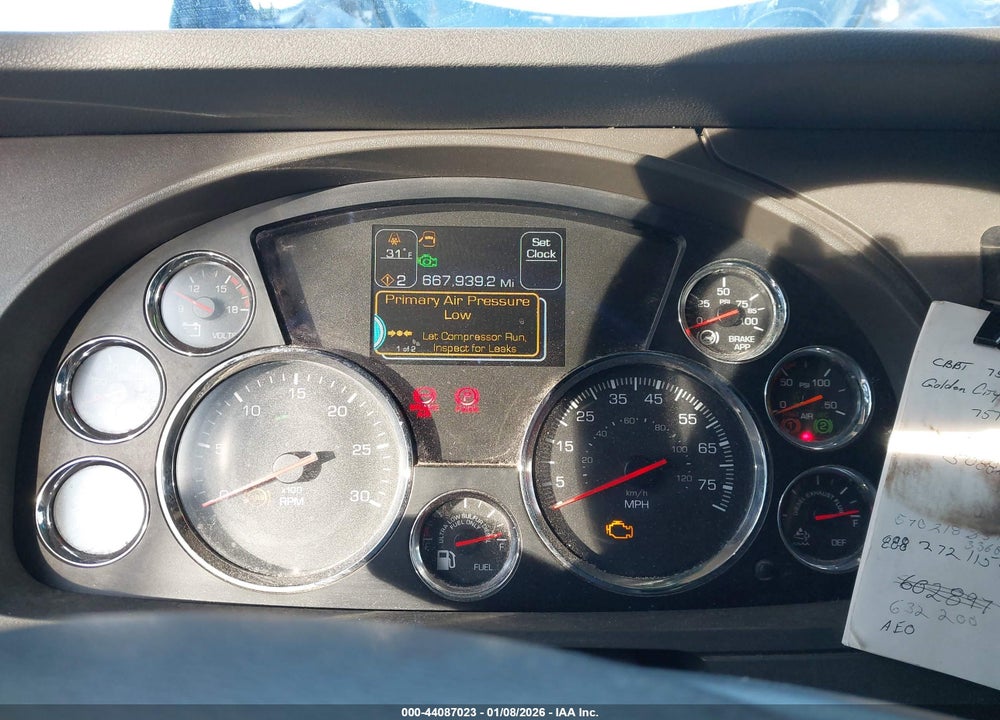 2015 KENWORTH CONSTRUCTION T680 VIN: 1XKYDP9X3FJ442715