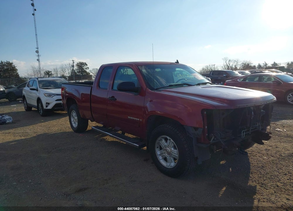 2007 GMC SIERRA 1500 SLE2 VIN: 1GTEK19067Z516586