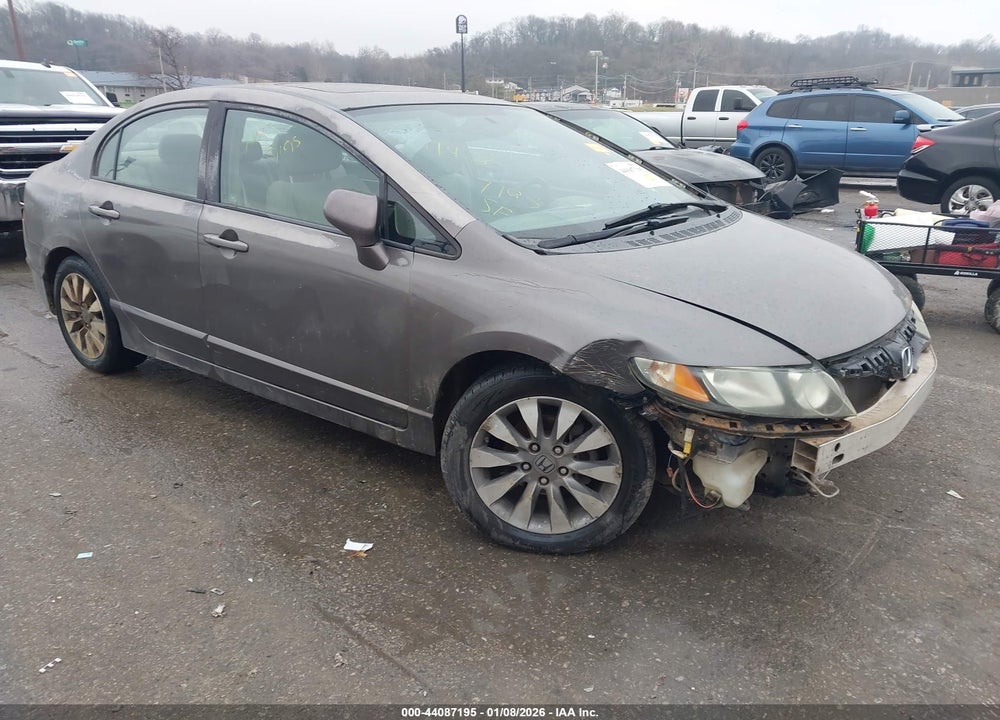 2009 HONDA CIVIC EX VIN: 2HGFA16889H535808