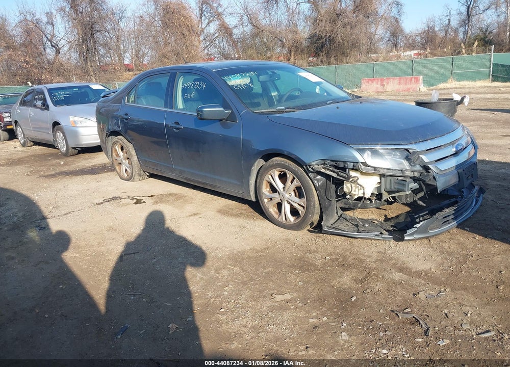 2012 FORD FUSION SE VIN: 3FAHP0HA6CR255001