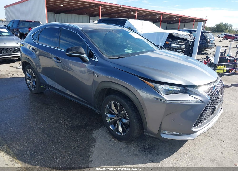 2015 LEXUS NX 200T F SPORT VIN: JTJYARBZ6F2013393