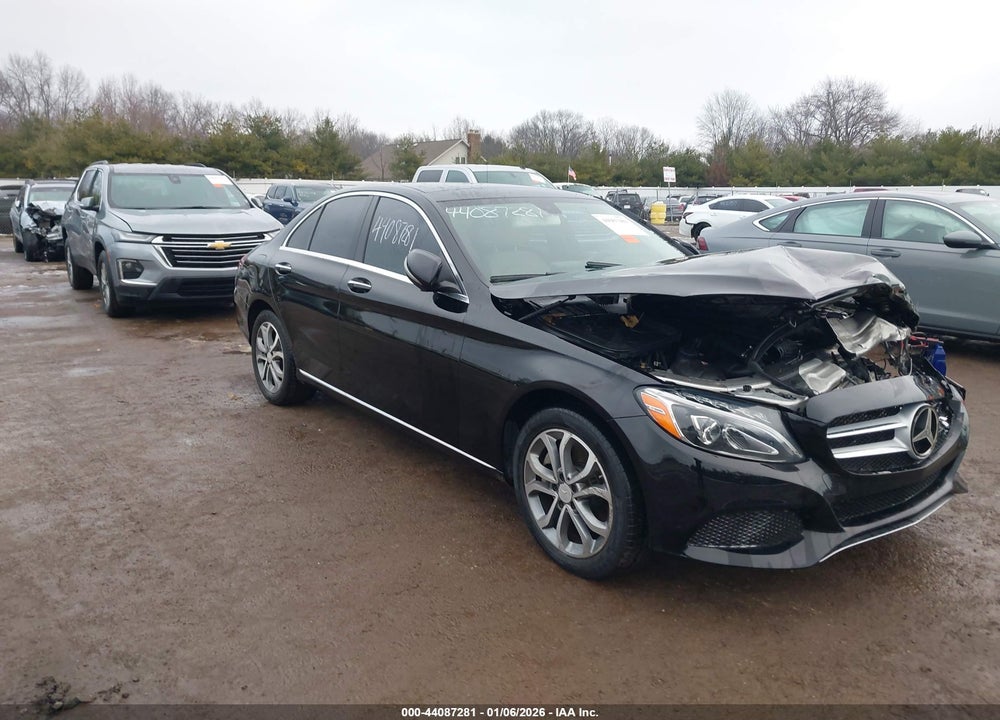 2016 MERCEDES-BENZ C 300 4MATIC VIN: WDDWF4KB5GR125571