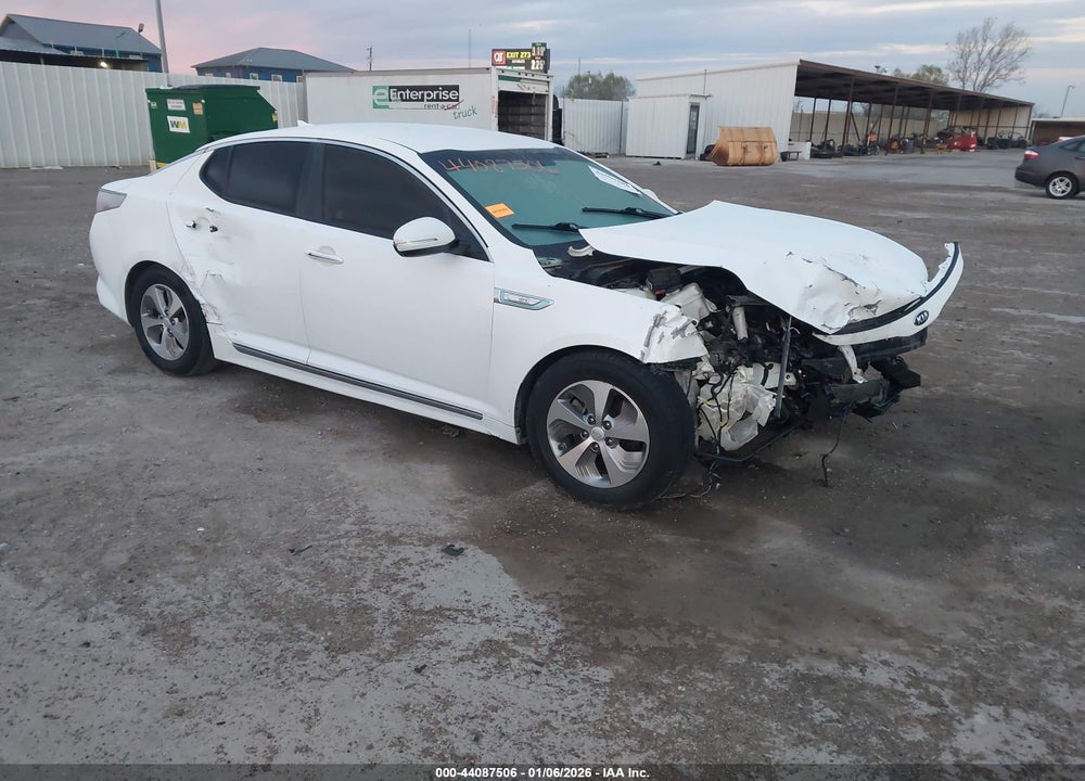 2014 KIA OPTIMA HYBRID LX VIN: KNAGM4AD0E5066017