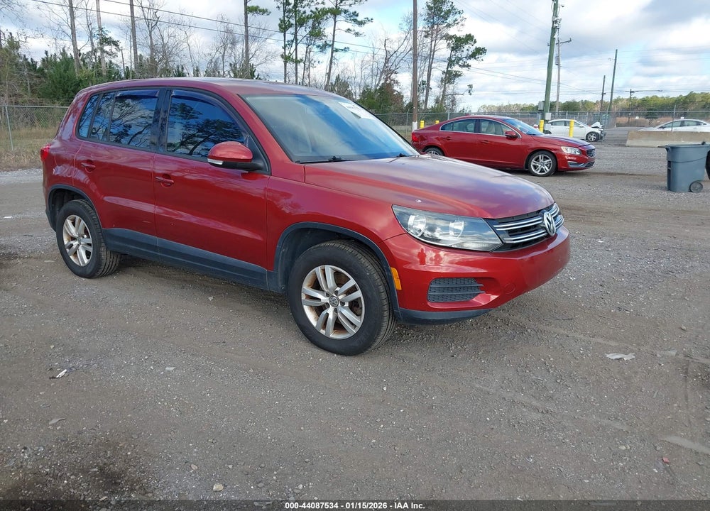 2013 VOLKSWAGEN TIGUAN S VIN: WVGAV3AX9DW050901