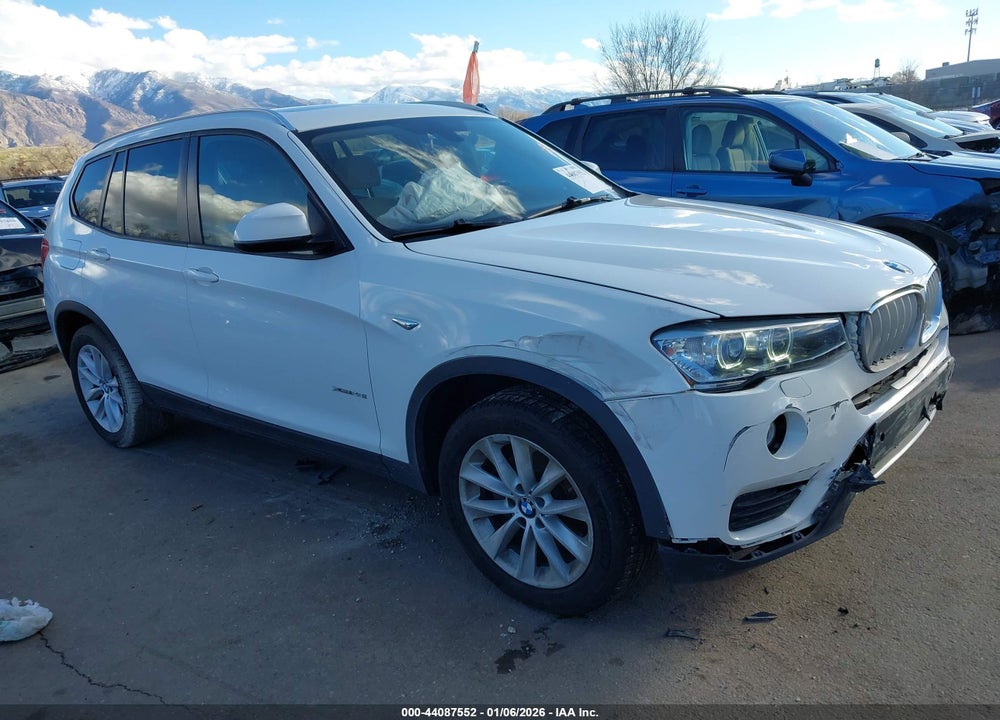 2016 BMW X3 XDRIVE28I VIN: 5UXWX9C52G0D86451