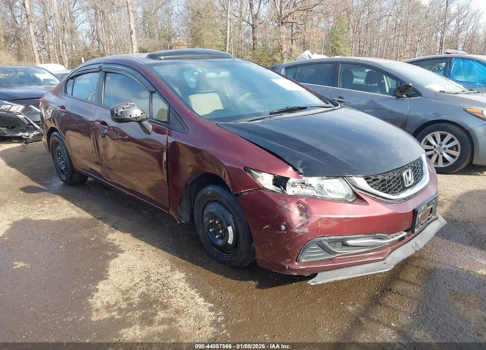 2013 HONDA CIVIC SDN VIN: 19XFB2F53DE232785