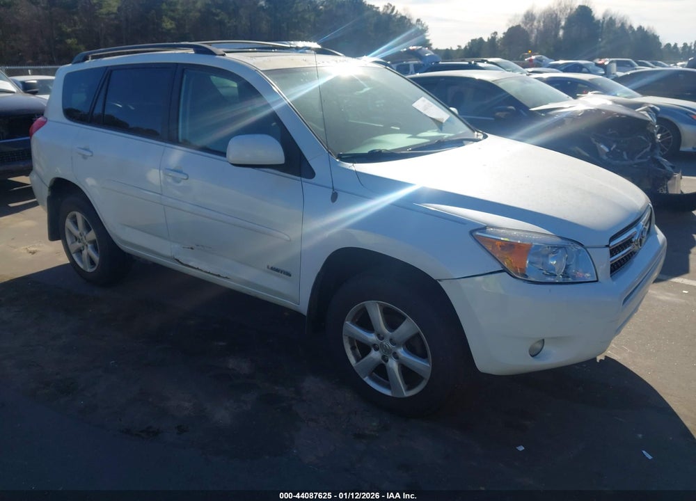2007 TOYOTA RAV4 LIMITED VIN: JTMBD31V775080340