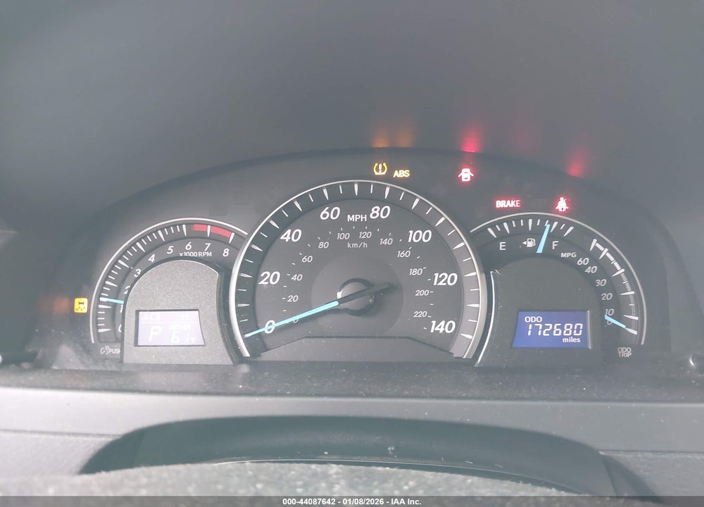 2012 TOYOTA CAMRY LE VIN: 4T1BF1FK2CU034939