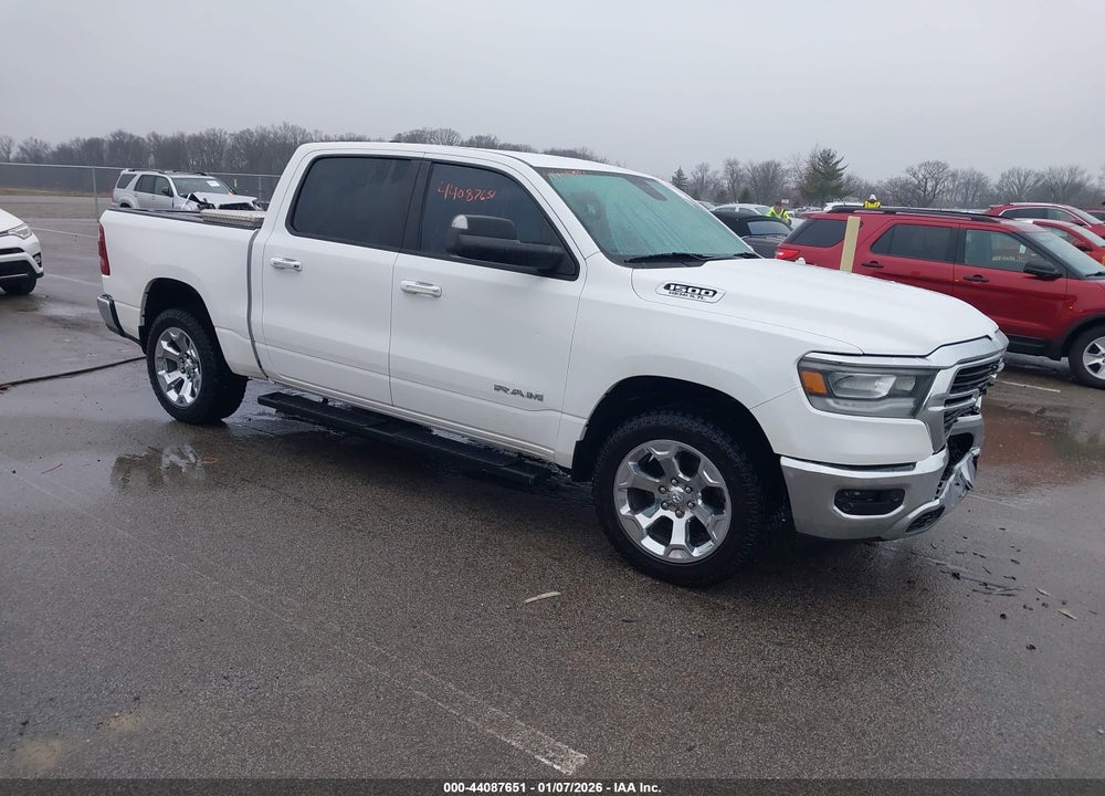 2019 RAM 1500 BIG HORN/LONE STAR  4X4 5'7 BOX VIN: 1C6SRFFT0KN578745