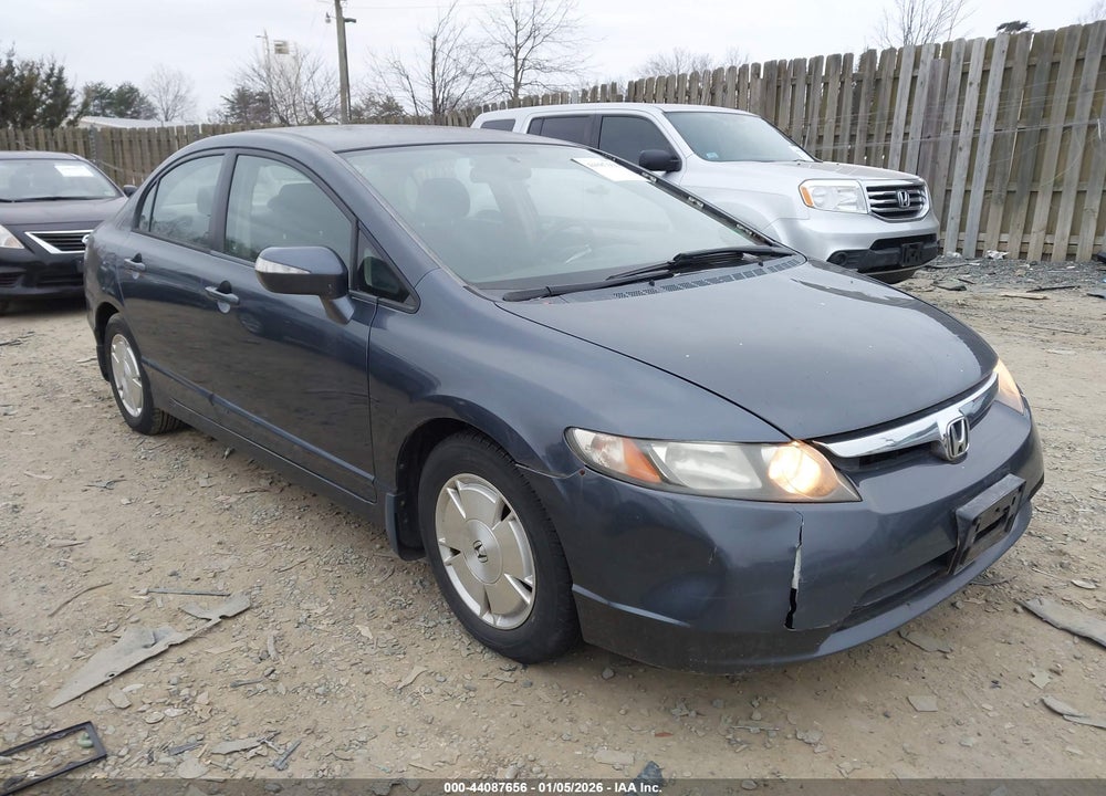 2006 HONDA CIVIC HYBRID VIN: JHMFA36206S003297