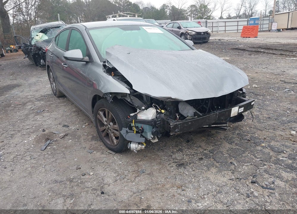 2018 HYUNDAI ELANTRA SEL VIN: KMHD84LF1JU556485