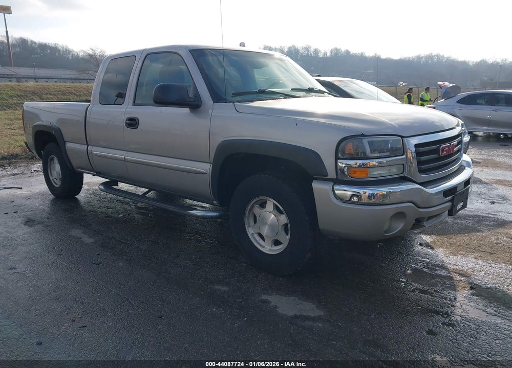 2004 GMC SIERRA 1500 SLE VIN: 2GTEK19T341306591
