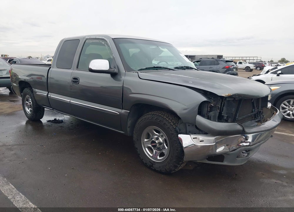 2002 GMC SIERRA 1500 SLE VIN: 2GTEC19V421375687