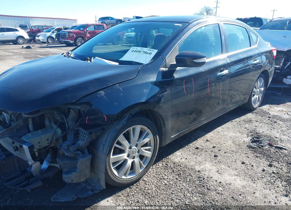 2013 NISSAN SENTRA SL VIN: 3N1AB7AP6DL617837