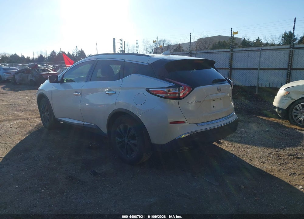 2017 NISSAN MURANO SV VIN: 5N1AZ2MGXHN200844