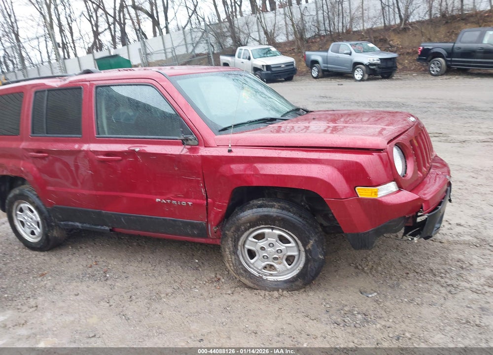 2017 JEEP PATRIOT SPORT 4X4 VIN: 1C4NJRBB7HD144963