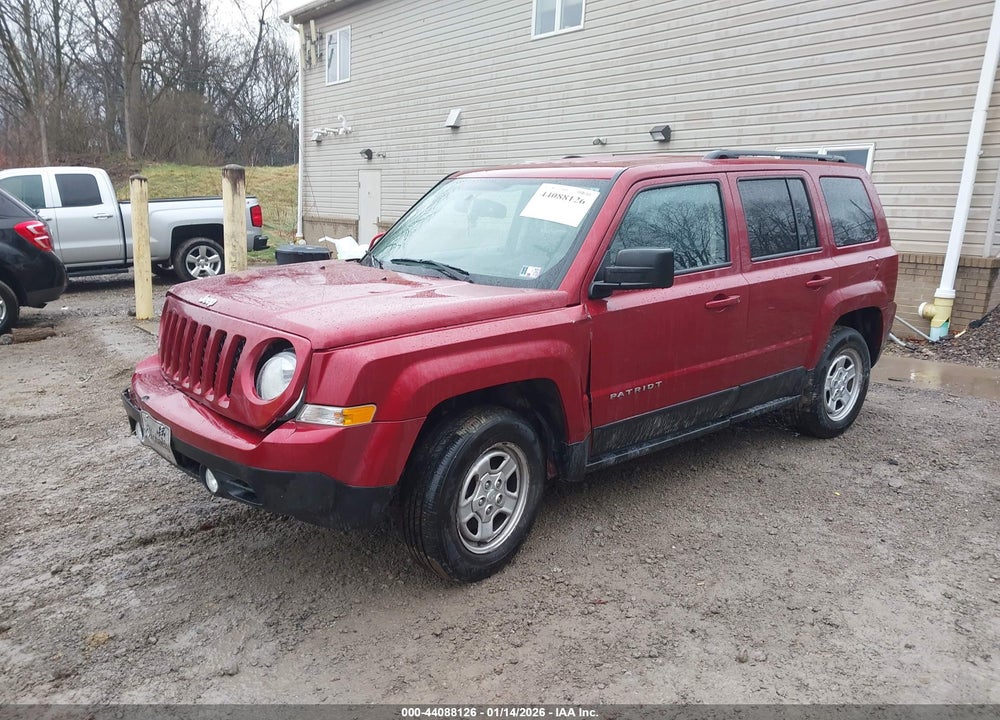 2017 JEEP PATRIOT SPORT 4X4 VIN: 1C4NJRBB7HD144963