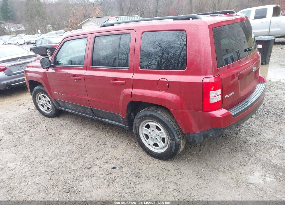 2017 JEEP PATRIOT SPORT 4X4 VIN: 1C4NJRBB7HD144963