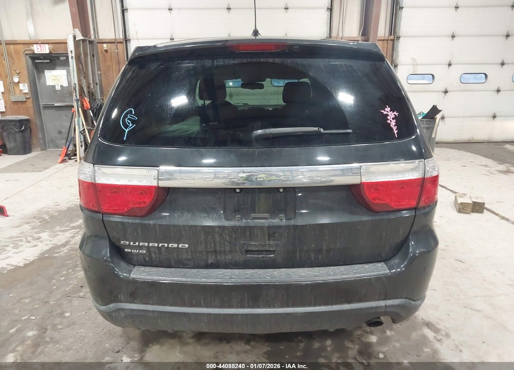 2013 DODGE DURANGO SXT VIN: 1C4RDJAG5DC696291
