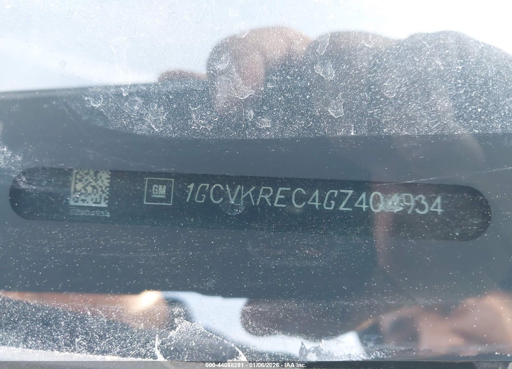 2016 CHEVROLET SILVERADO 1500 2LT VIN: 1GCVKREC4GZ404934
