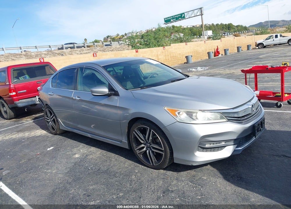 2017 HONDA ACCORD SPORT VIN: 1HGCR2F52HA225741