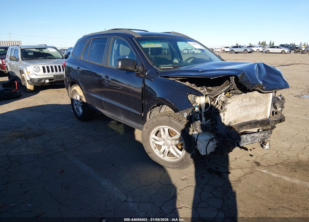 2012 HYUNDAI SANTA FE GLS VIN: 5XYZGDAB3CG151651