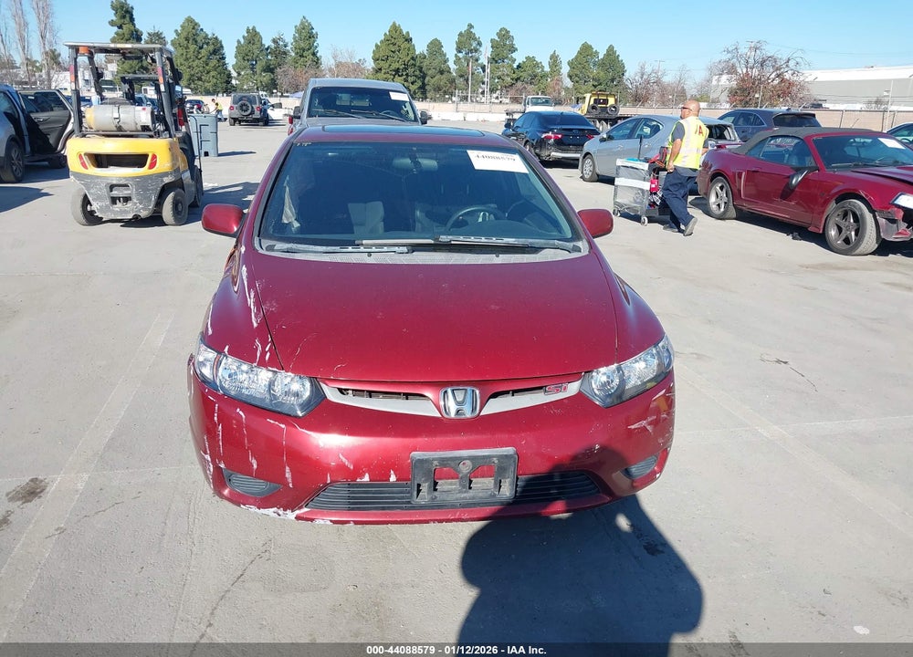 2008 HONDA CIVIC SI VIN: 2HGFG21538H700938