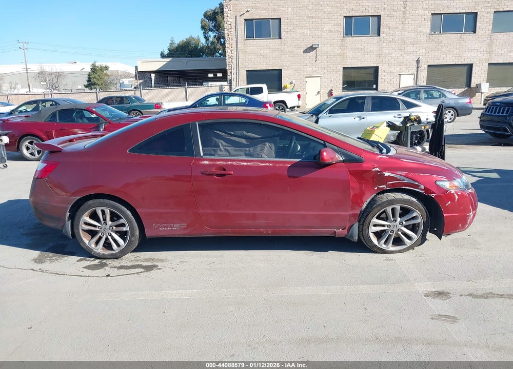 2008 HONDA CIVIC SI VIN: 2HGFG21538H700938